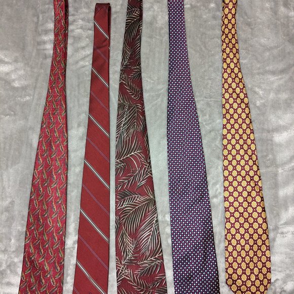 Lot of 12 assorted ties - Armani*Boss*Varvatos*Faconnable*Cardin*Dior - Picture 4 of 12
